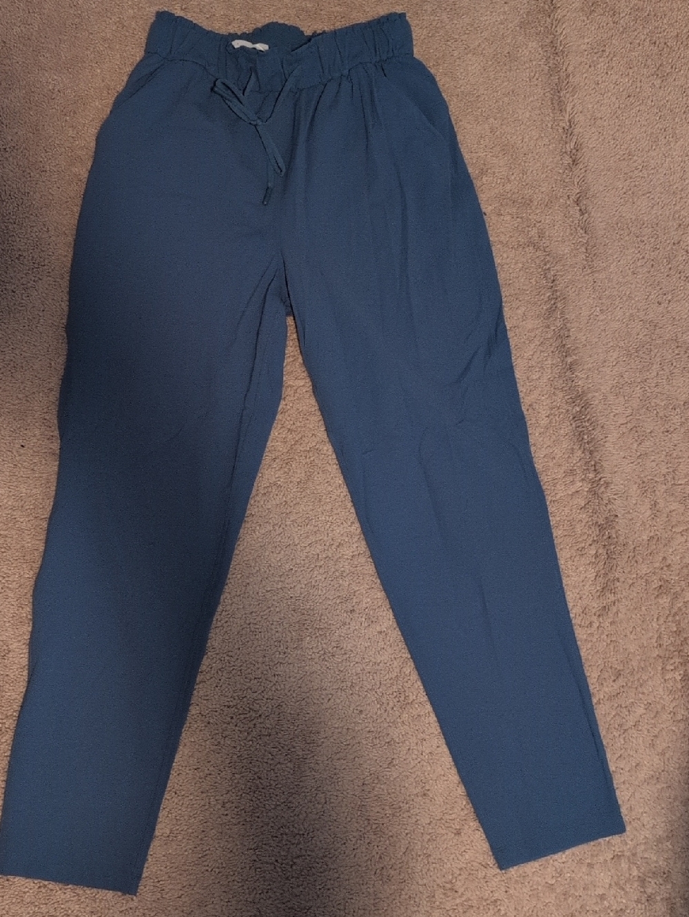 lululemon athletica Blue Drawstring Waist Pants